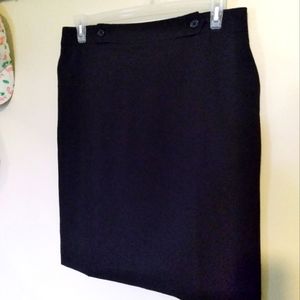 Black A Line Skirt